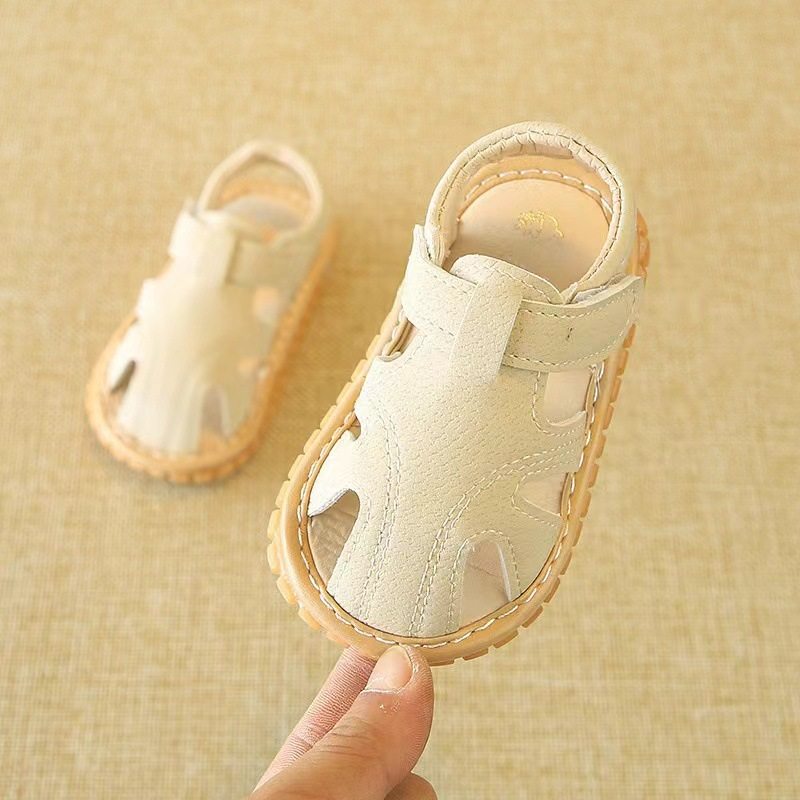 0-2 Years Old Baby Toddler Shoes Soft Sole Boys and Girls Screaming Shoes 2024 Summer Breathable Baby Sandals Comfortable Wholesale