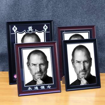 Solid Wood Photo Frame for Making Funeral Photos, Printing Photos, Mourning Hall, 16-Frame Memorial Photo, 12-Inch Memorial Portrait of the Elderly, Manufacturer's Handmade