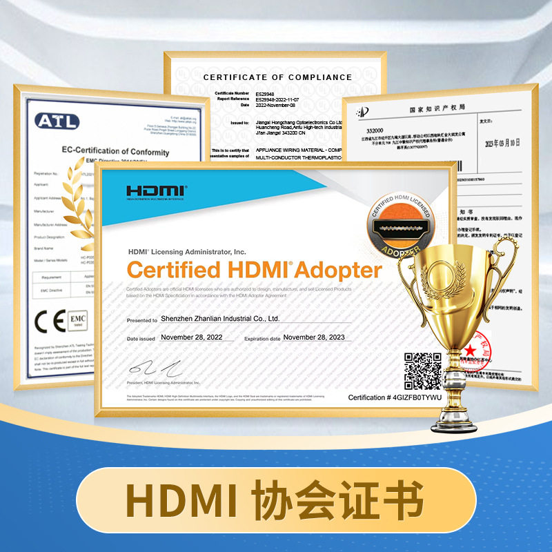 Cross-Border Wholesale HDMI High-Definition Optical Fiber Cable Version 2.0 4K Data Connection Cable Machine Projection Armored HDMI Optical Fiber Cable