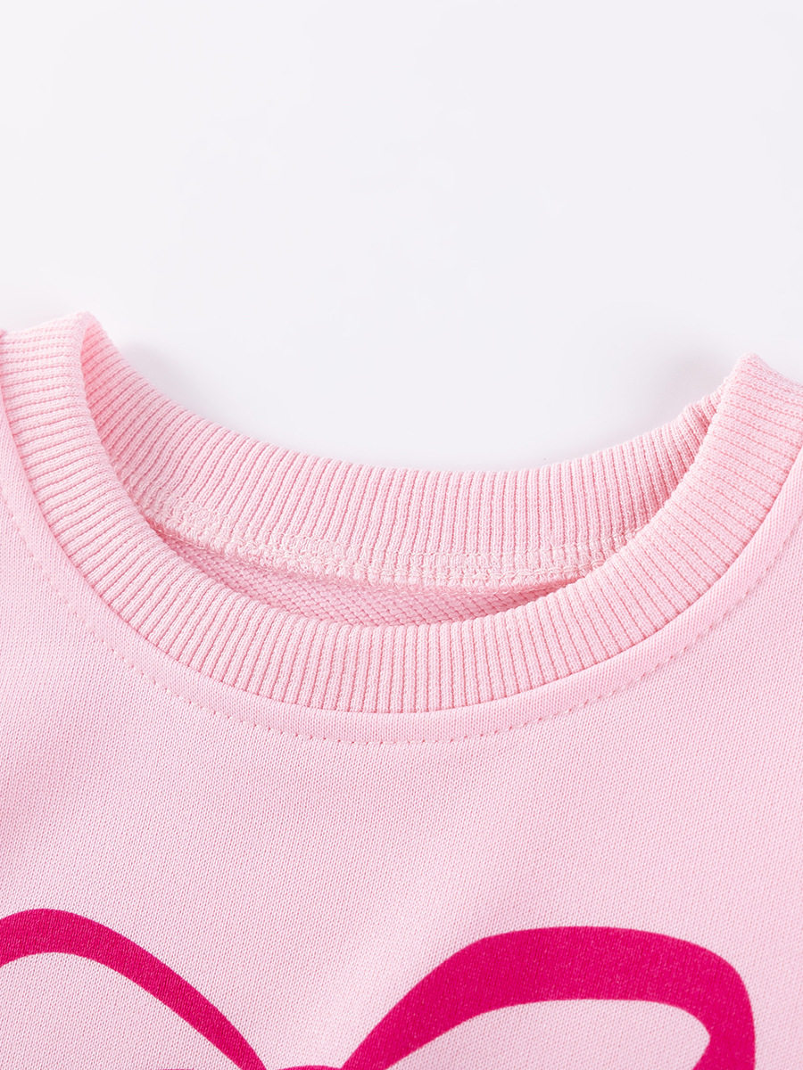 Girls' Autumn Cute Bow Plaid Set, Style Kids' Outfit