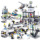 Новинка 2025 года, совместимая с Lego City Special Police Bureau, полицейская машина, минифигурка, детская развивающая игрушка из мелких частиц и строительных блоков mini 4