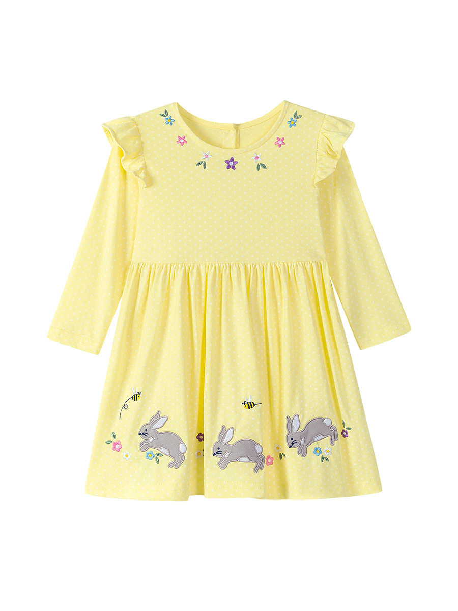 Kids' Dress, Autumn Long-sleeve Girls' Dress, [Style] Kids' Dress Wholesale