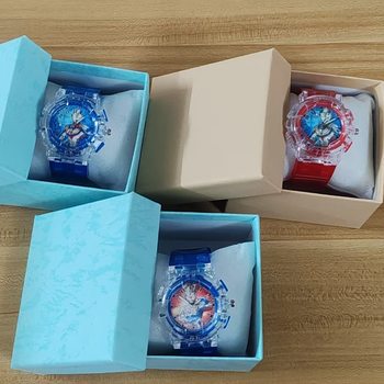 Tiga Cartoon Watch Boys and Girls Flash Version Metroid Douyin Same Style Birthday Gift 2024 New Style