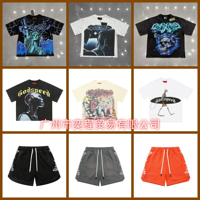 เสื้อยืดแขนสั้น ผ้าซัก ลายหัวกะโหลกและตัวอักษร แบรนด์ดัง แฟชั่นข้ามพรมแดน ใส่ได้ทั้งชายและหญิง