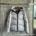2252 gray red label down jacket
