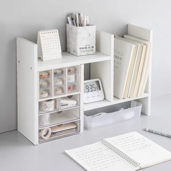Bookshelf Simple Desktop Storage Rack Children's Combination Book Desktop Storage Student Dormitory Small Bookcase Multi-layer Bookshelf