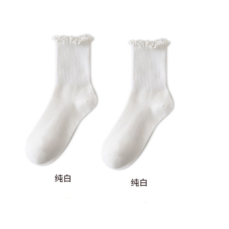 诸暨袜子男中筒袜秋冬季男士高筒袜情侣女袜ins潮运动篮球长筒袜