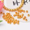 Color-preserving sand gold beads frosted sand beads bracelet necklace loose beads accessories diy handmade braided rope beaded material wholesale