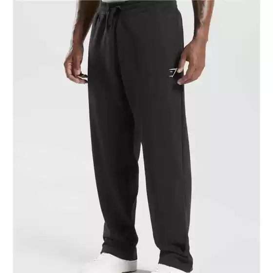 American-Style Muscle Shark Sports Fitness Casual Loose Versatile Solid Color Long Pants Men's Running Straight-Leg Training Sweatpants