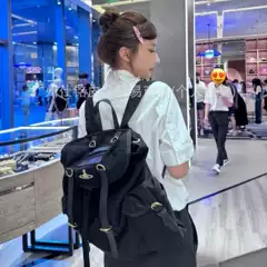 Queen Mother Empress Backpack New Model 2026 Punk Style Niche Design Large Capacity Backpack for Men and Women
