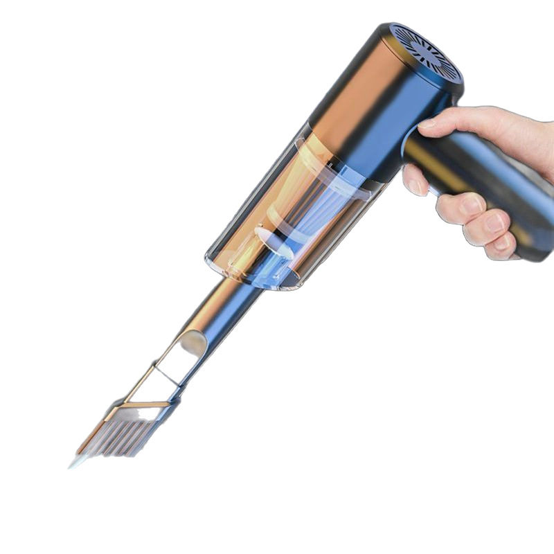 Vacuum Cleaner Blowing and Suction Dual-Purpose Household Indoor Groove Desktop Cleaning Wardrobe Charging Handheld Car Vacuum Cleaner