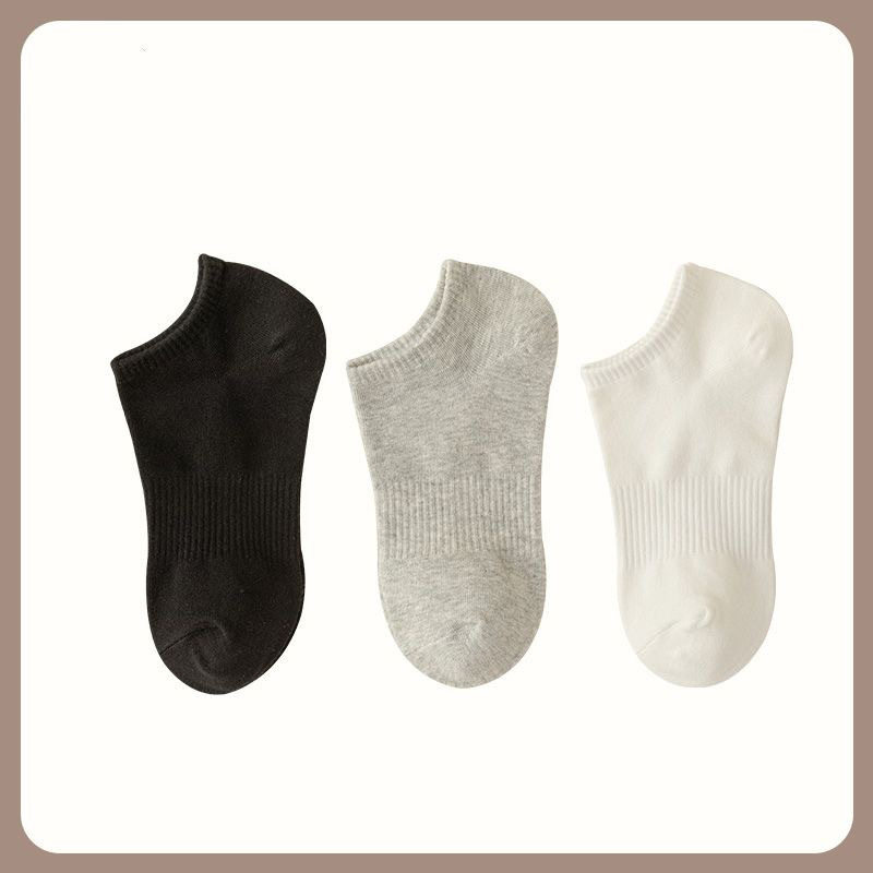 跨境诸暨运动袜透气女士白色船袜春夏季篮球长袜男士中筒袜子批发