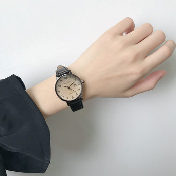 Exam-Specific Women's Watch Public Examination Master Silent Quartz Female Waterproof Student Party Niche Simple Large Dial