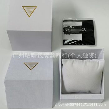 Cover S Family Watch Box Quartz Watch Packaging Box Mechanical Watch Storage Box Gues Watch Box Full Set of S Family Watch Box