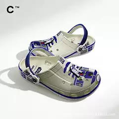 Cross "Star Wars" Hero Robot R2-D2 Clogs Non-Slip Breathable Slippers Beach Shoes Sandals
