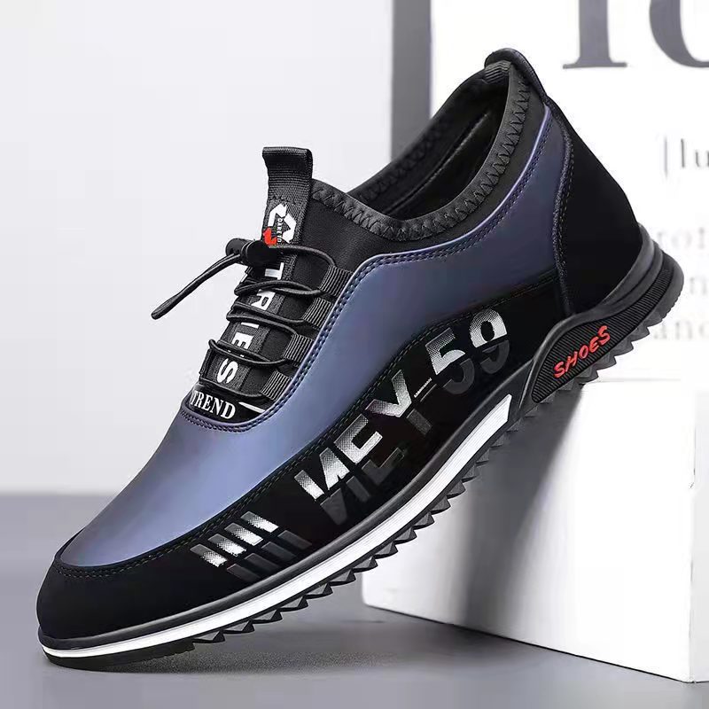 Cross-border Wholesale Men 2022Spring New Business Leather shoes Fashion Soft End Casual shoes Korean Breathable Men  跨境批发男鞋2022春季新款商务皮鞋时尚软底休闲鞋韩版透气男鞋子 Cross-border Wholesale Men 2022Spring New Business Leather shoes Fashion Soft End Casual shoes Korean Breathable Men 