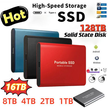 Directly Supplied from the Source Factory, Cross-Border Solid-State Drive 3.0 Ssd High-Speed 1Tb/2Tb Expansion Upgrade Mobile Hard Drive