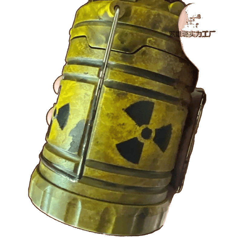 Nuclear Reactor Night Light Small Nuclear Battery Reactor Green Light Portable Lamp Radiation Lamp Cool Game Lantern