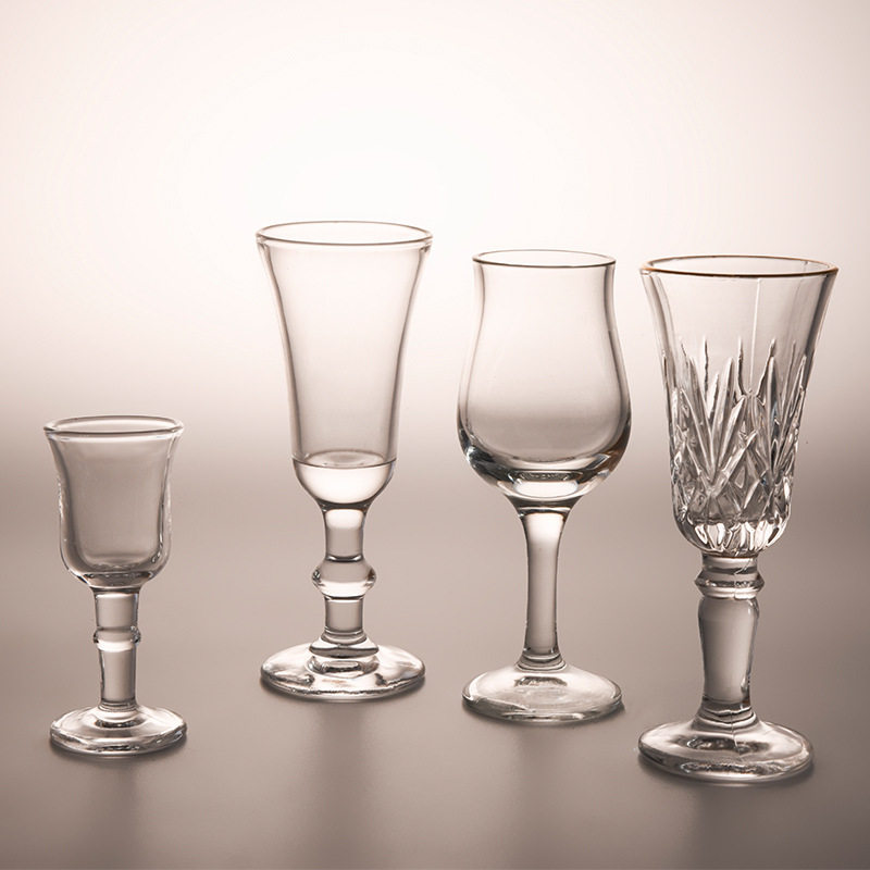 Glass Wine Glass, Household White Wine Glass, Spirit Glass, Wine Divider, Small Wine Glass Set, Wine Cup, Bullet Cup, Wine Set