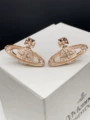 Rose gold earrings