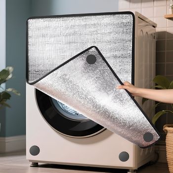 Sunshade Cover for Drum Washing Machine, Heat Insulation Magic Sunshade, Waterproof Curtain for Balcony, Special Shield Protector