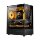 Amazon Xuanwu Mini Настольный компьютер настольное шасси с водяным охлаждением комната с видом на море Стеклянная игра полностью прозрачное шасси mini 6