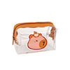 Kapibala Coin Purse Cute Capybara Coin Storage Bag Student Transparent Coin Bag Pvc Mini Small Purse