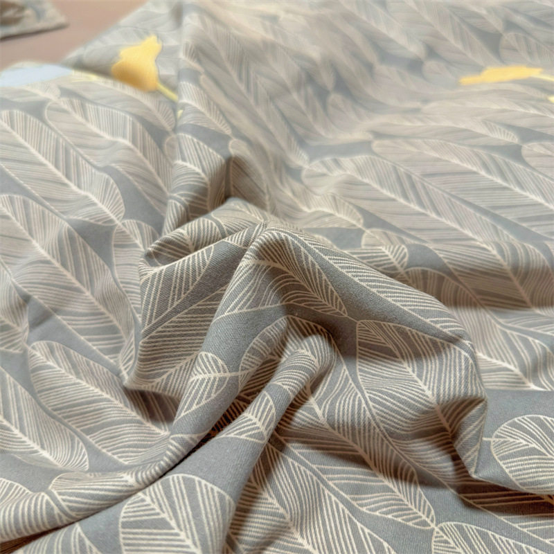 2024 new four-piece cotton cotton sanding thickened bed sheet quilt cover Nantong bedding autumn and winter