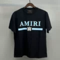 Black blue horizontal letters