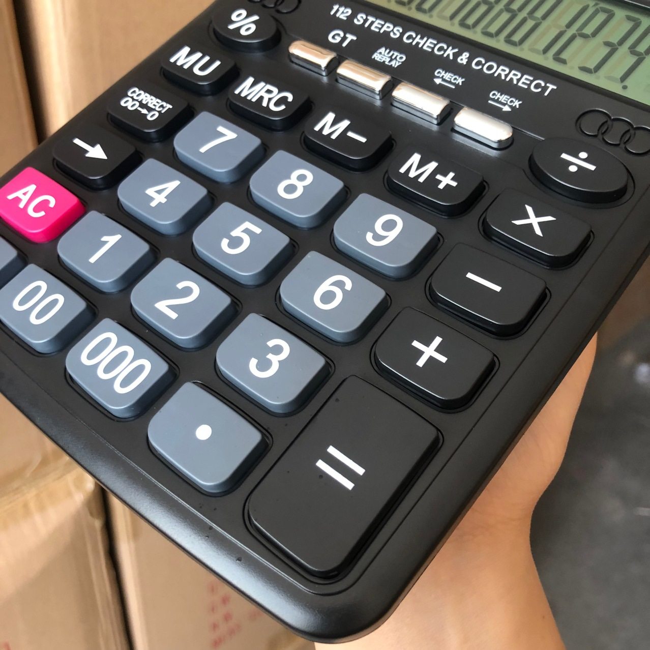 JOINUS众成牌 882台式太阳能计算器财务会计商务双电源14位计算机