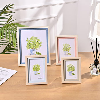 Nordic creative photo frame table high sense 6 inch 7 inch 8 inch multi size can be fixed light luxury desktop ornaments wholesale
