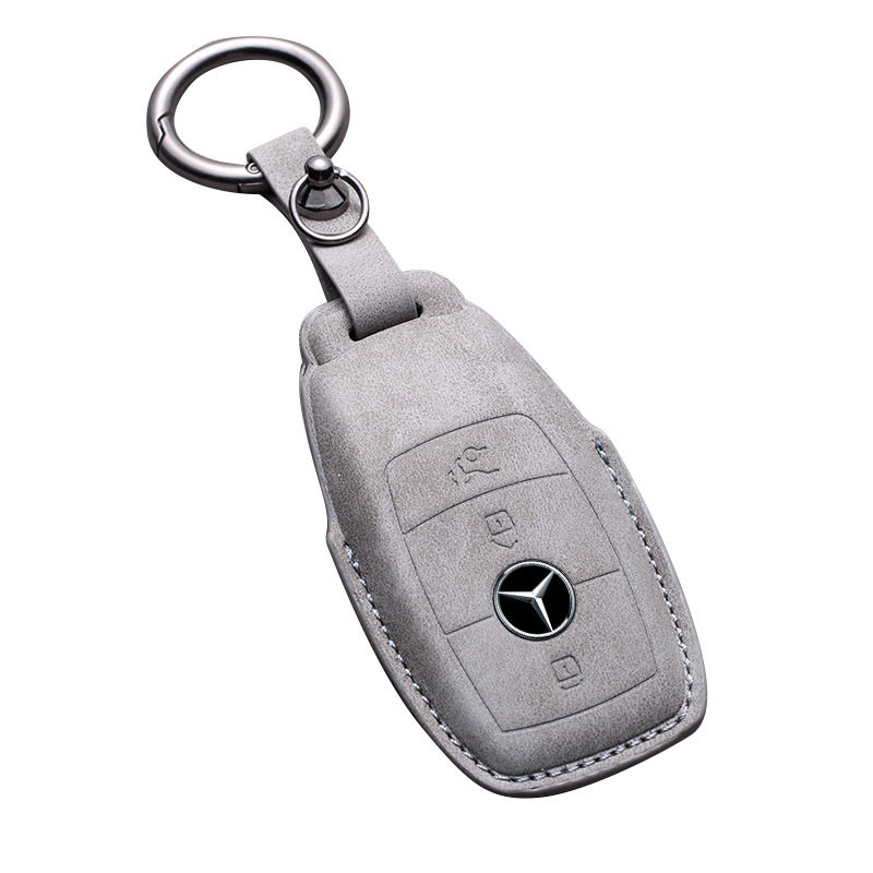 Suitable for Mercedes-Benz E-Class C- Class Key Cover E200 Special e300lC260gla200 Replacement Shell Key Bag Car