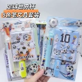 Football world cup 8 color pen stationery set