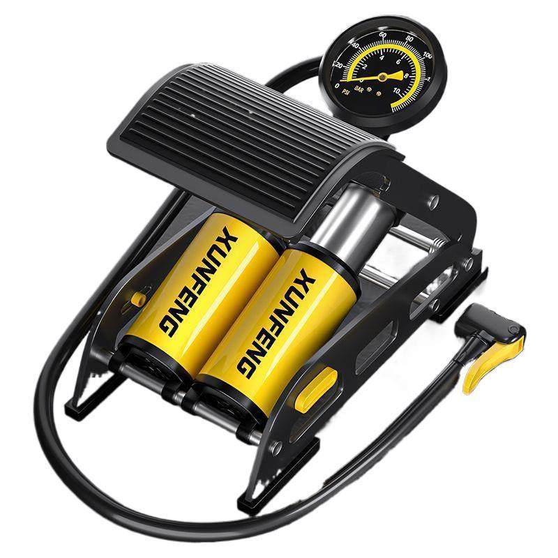 Foot-Operated Car Air Pump, Car Tire High-Pressure Air Pump, Mechanical Tire Pressure Inflator