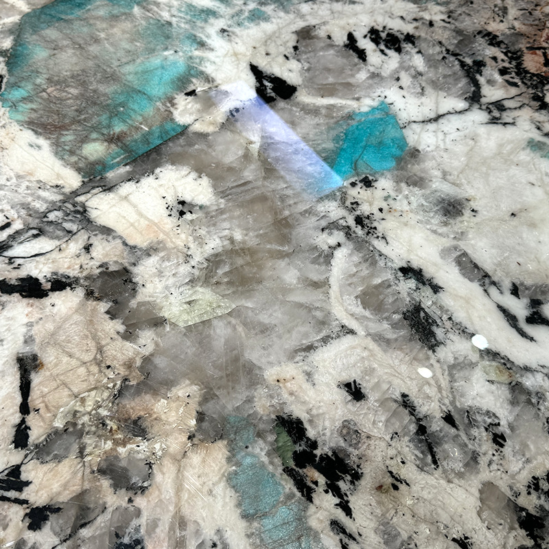 意式轻奢天然奢石餐桌长桌现代简约天然大理石台面餐台厂家定制