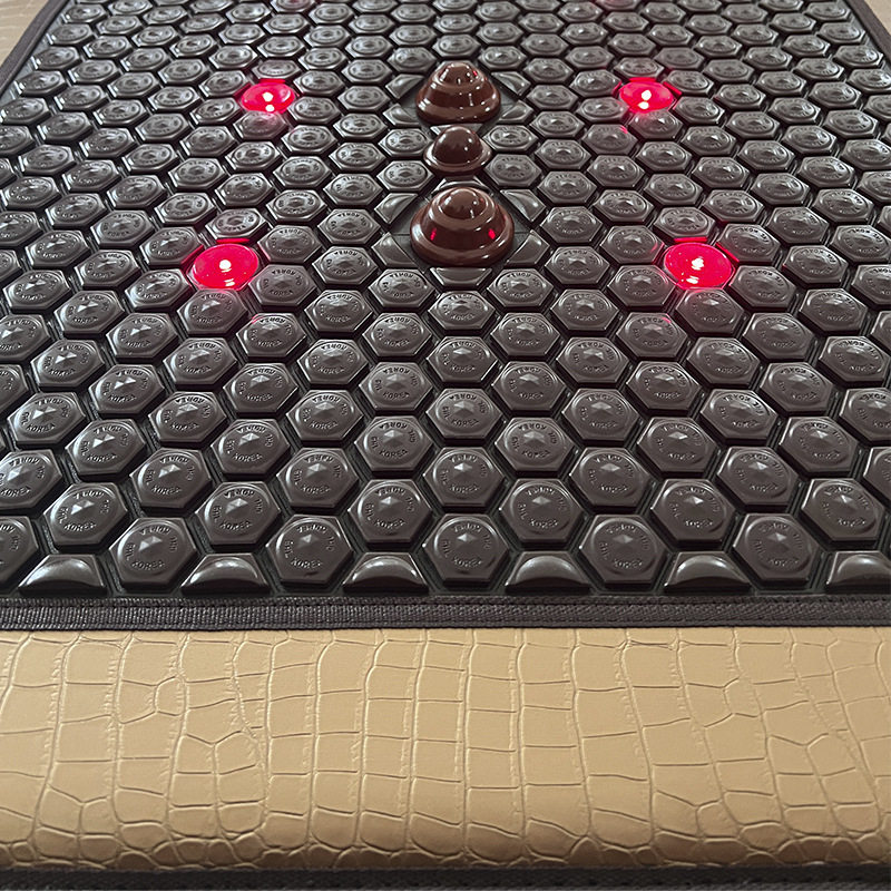 Tourmaline Loess Ball Warm Compress Mattress to Expel Moisture and Cold, Jade Heated Health Mattress, Graphene Stone Mattress