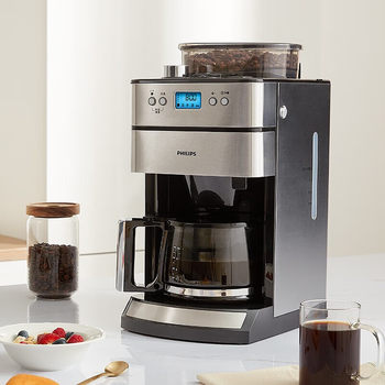 Philips Coffee Machine HD7751 Household Fully Automatic American Small Office Grinding All-in-one Machine Bean Powder Dual-use