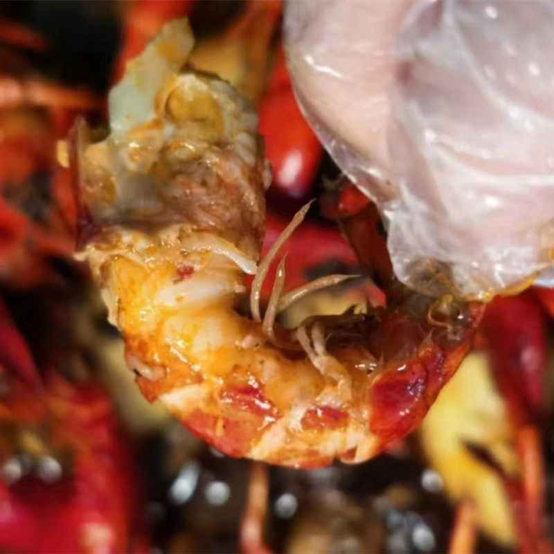 Wholesale Dry Ice Special Grade Lobster Tail Without Ice, Whole Box Commercial Frozen Crayfish Tail, Spicy Seafood with Juice