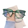 Anti-Blue Ray anti-radiation glasses frame for women Korean style fashionable myopia adjustable degrees Net red eye protection plain glasses for men
