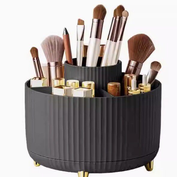 Desktop Rotating Storage Box Household Fit Box Rotating Skin Care Dressing Table Cosmetic Storage Box Pen Storage
