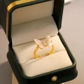 16K gold electrophoresis [open ring]