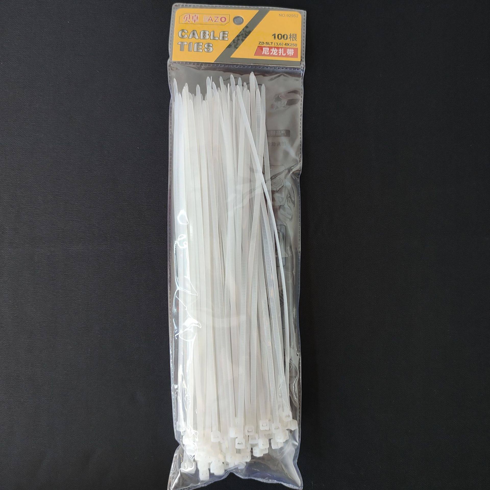 BAZO92951 Nylon Cable Tie Plastic Tie Sleepy Cable Tie