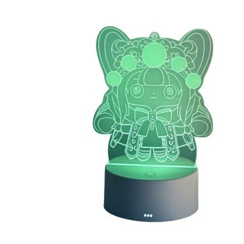 Egg Party 3D Night Light Creative Atmosphere Lamp Peripheral Figurine Desk Lamp USB Plug-In Model Children's Birthday Gift