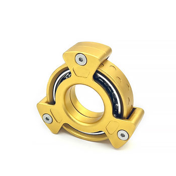 Nuclear Reactor Second Generation Upgrade Fingertip Gyro Decompression Metal Toy Ring Big Ring EDC