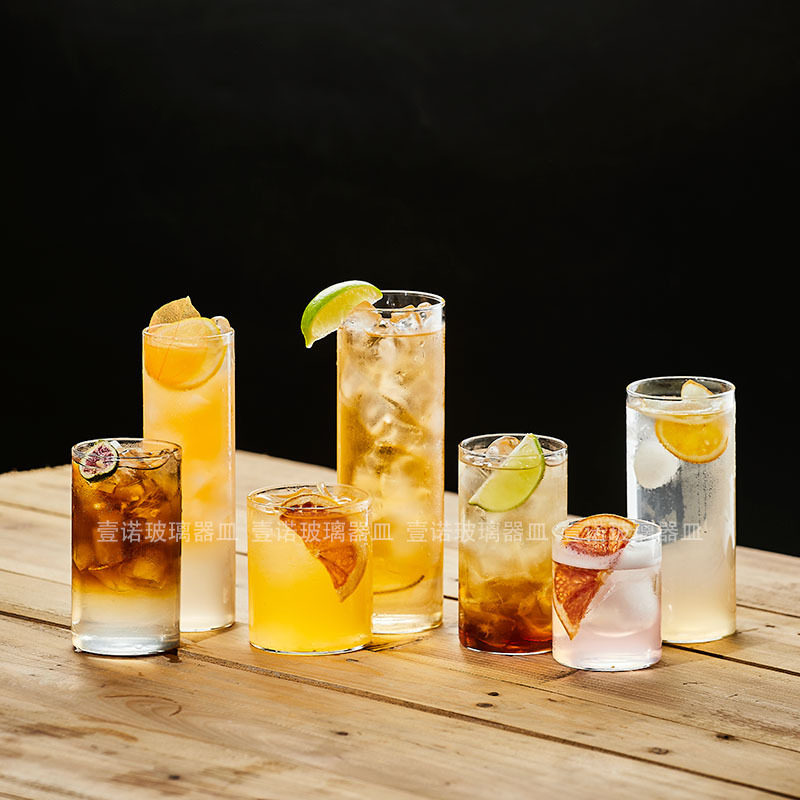 Colin Cup Straight Cup Coffee Cup Restaurant Bar Long Island Ice Tea Cup Glass Cocktail Cup Printable Pattern