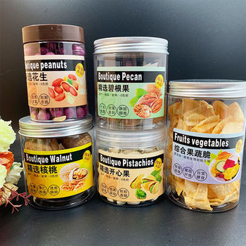 in stock Cashew Nut Sticker Daily Nut Label Ebony Mango Dried Hickory Kernel Longan Flesh Pistachio Sticker