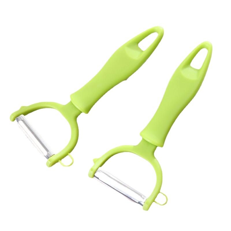 Factory Direct supply kitchen tools peeler plastic melon Planer fruit peeler multi-functional plastic pulling planer