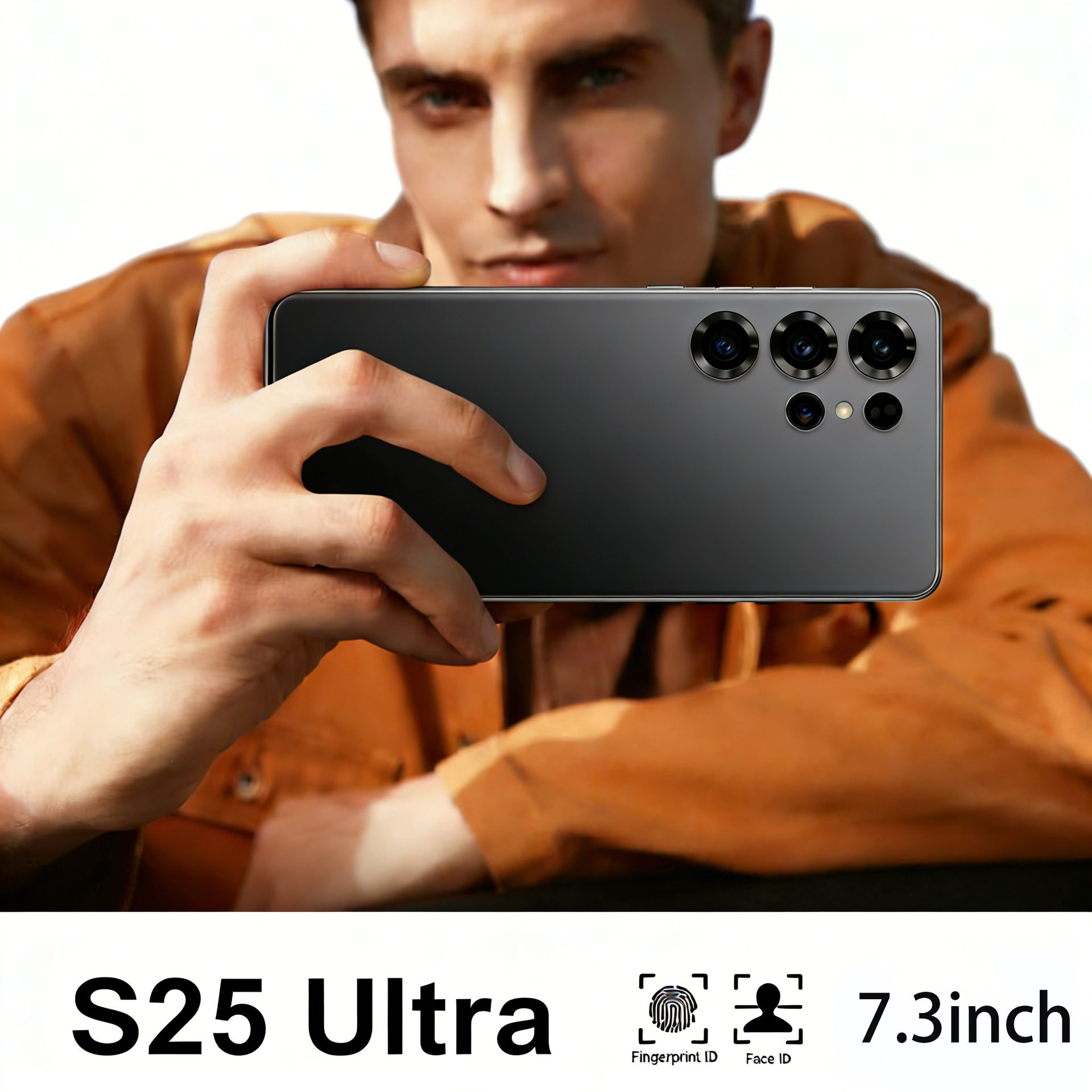 S25 Ultra新品跨境智能手机16+1TB高清大屏7.3寸安卓15低价手机