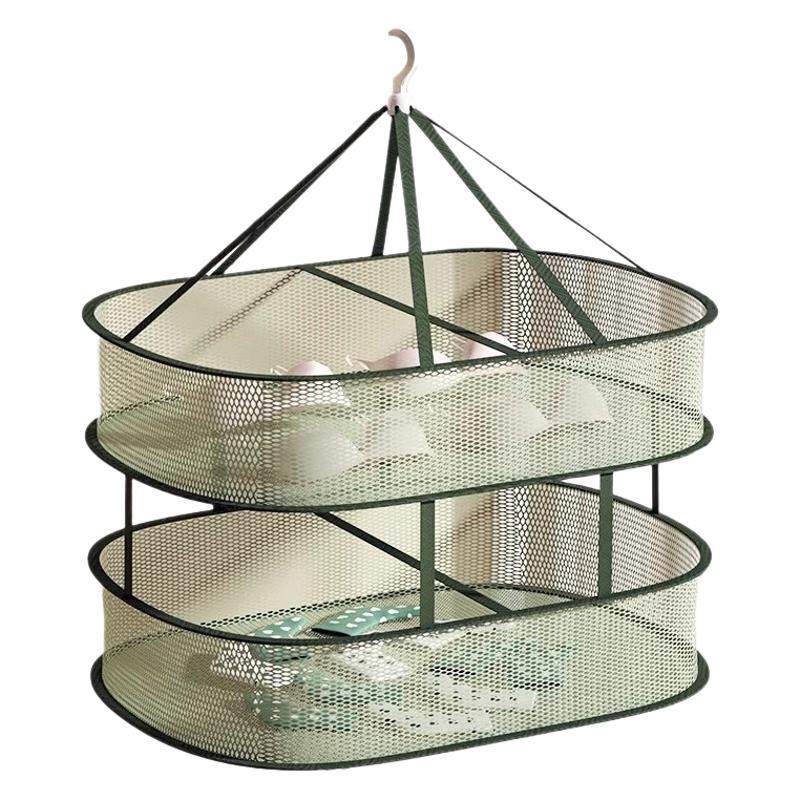 Clothes drying net drying socks artifact clothes basket cashmere sweater flat sweater drying net bag household cool socks drying rack