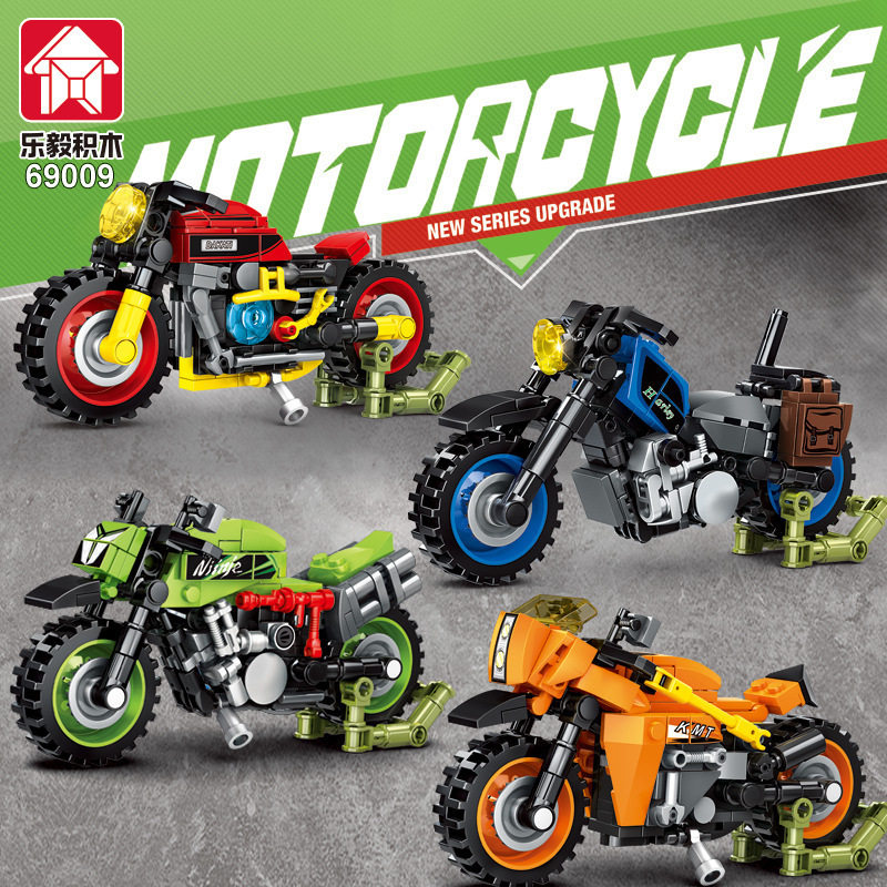 69009バイクチーム【ランダムに1拍4セット】